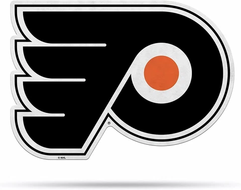 Philadelphia Flyers Pennant Shape Cut Primary Logo Cover