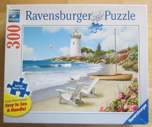Ravenburger Sunlit Shores # 13 535 6 Large Format 300 Pce Jigsaw Puzzle~Complete - Picture 1 of 8