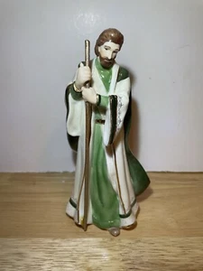 Hawthorne Village Irish Porcelain Nativity Joseph Figurine  - Picture 1 of 5
