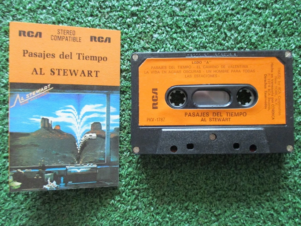 AL STEWART **Pasajes del Tiempo** ORIGINAL CASSETTE Venezuela NO LP Foto 1 de 1