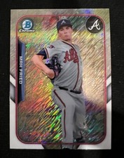 MAX FRIED Braves 2015 Bowman Chrome Mini Farm's Finest Refractor #FFM-MF MLB RC