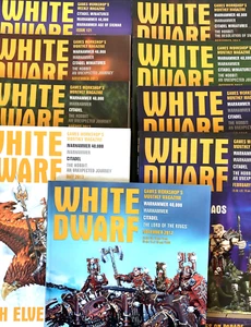 WHITE DWARF. GAMES WORKSHOP MAGAZINE. (9 ISSUE 2012-2016 LOT). - Picture 1 of 10