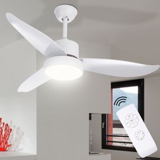 Ventilatoren En Blazers Professioneel Materiaal Led Decken Ventilator Lampe Leuchte Gold Schwarz Fernbedienung Timer 3 Stufen Dailyjfk Com