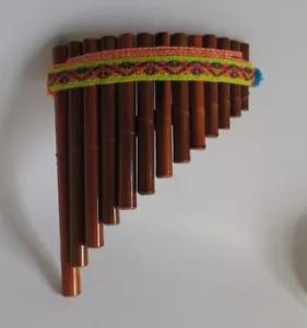 Auténticas Tubos Peruanos 13 Tubos Buen Sonido Principiantes Nivel 6 1/4"W #557 - Imagen 1 de 9