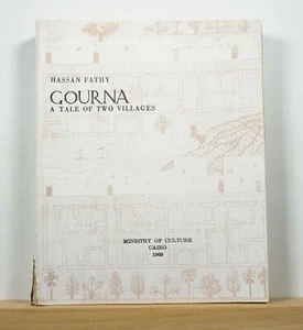 Gourna: A Tale of Two Villages 1969 Hassan Fathy SIGNED 1st Ltd Ed Architecture - Picture 1 of 8