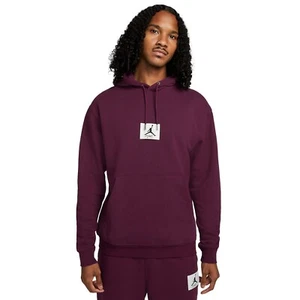 Nike Jordan Essentials Fleece Bordeaux DA9816-610 Herren Hoodie Größe Small - Bild 1 von 5
