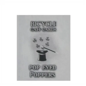 Pop Eyed Popper Deck Bicycle (Blue) force a card without sleight of hand - Picture 1 of 3