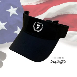 Veteran Sun Visor Hat for Outdoor Sun Visor Outdoor Visor One Size For All DSN 2 - Picture 1 of 3