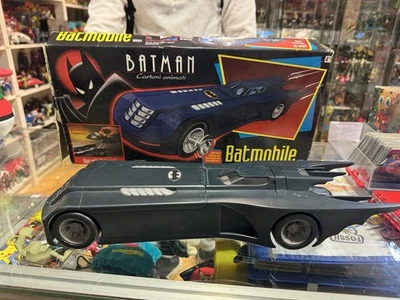 Vintage Batman THE ANIMATED SERIES, Batmobile Veicolo KENNER 1992 Completa - Immagine 1 di 4