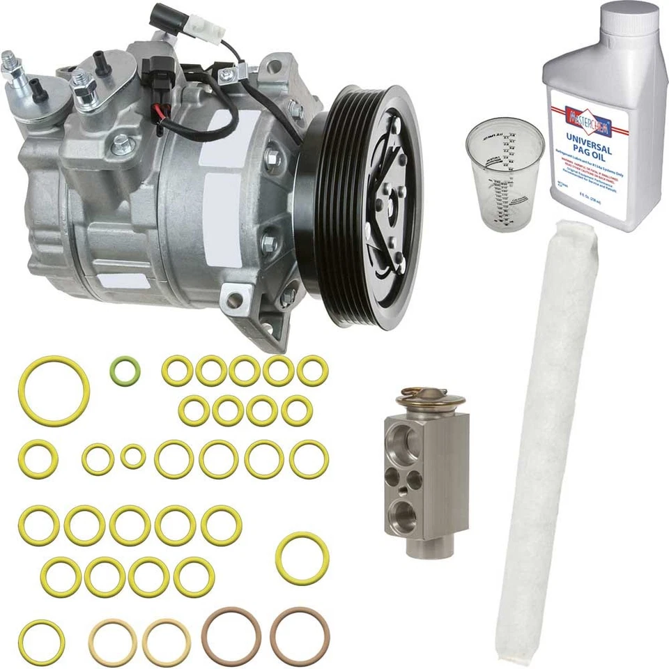 Compresor de aire acondicionado Omega CSW para Volvo S80 2010 2011 2012 2013 2014 con kit de reparación de aire acondicionado Foto 1 de 1