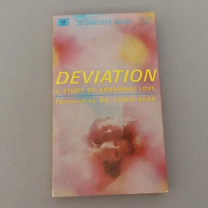DEVIATION 1966 A STUDY OF ABNORMAL LOVE ADULT READING - Foto 1 di 6
