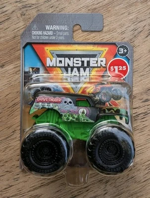Monster Jam Dollar Tree Truck, Grave Digger - black/ green - Image 1 of 4