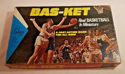 Canasta de baloncesto Cadaco vintage en miniatura 'Juego de acción rápida para todas las edades' Foto 1 de 4