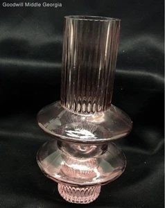 Norfolk & Co. Rosa Memphis Glas Vase 2 Stufen - Bild 1 von 6