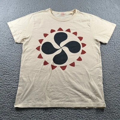 Camiseta De Colección Levi's Informal Para Hombre Crema Mediana Algodón Gráfico Cuello Redondo Foto 1 de 4