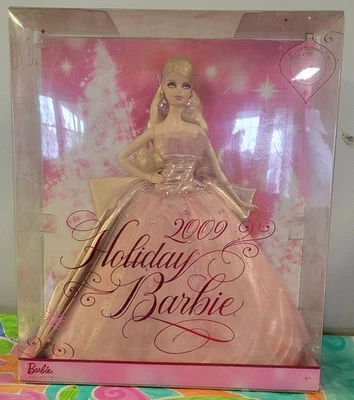 Muñeca Barbie vintage rara Mattel Holiday 2009 50 aniversario nueva en caja N6556 Foto 1 de 4