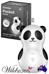 NEW Satisfyer Pocket Panda 3.4 inch Air Pulse Clitoral Stimulator, Sex Toy - Picture 1 of 5