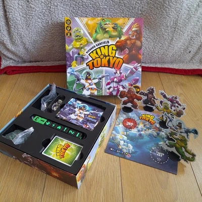 COMPLETE King of Tokyo Board Game By Richard Garfield Family Party Game - Image 1 of 4