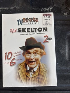Red Skelton DVD 2-Disc Set 10 Episodes 360 min TV Classics Comedy Platinum 2003 - Bild 1 von 4