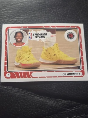 OG Anunoby 2023-24 Panini Sticker & Card Collection - Stickers Sneaker Stars #34 - Image 1 of 2