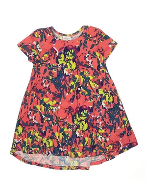 Vestido naranja Lularoe para niñas 8 Foto 1 de 2