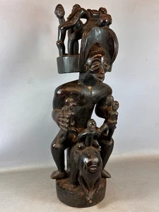 250875 - Nice Large African Tshibinda Ilunga sculpture from the Chokwe - Angola. - Picture 1 of 15