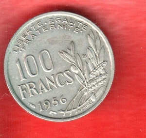 FRANCE 100 FRANCS 1956 - Picture 1 of 2