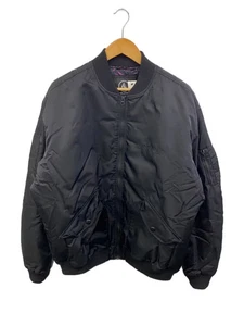 VOLCOM MA-1 Flight Jacket, Size L, Polyester, Black - Picture 1 of 5