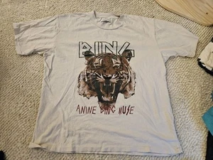 Anine Bing Tiger Tee Muse Tshirt M medium Cream - Picture 1 of 20