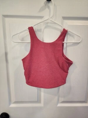 Outdoor Voices Women's Colorblock Venus Crop Top Light Support V-Back Size XS - Image 1 of 4