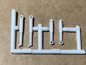 Amt Modellbausatz Maßstab 1:25 55 Chevrolet Pickup F/R Shocks ohne Karton - Bild 1 von 4