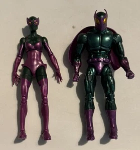 Marvel Legends Spider-Man Villain Lot Of 2 - Beetle 6” Loose Figures - Picture 1 of 4