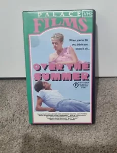 OVER THE SUMMER -VHS 1984 Vestron Teen Drama RARE OOP Cult Classic palace films - Picture 1 of 4