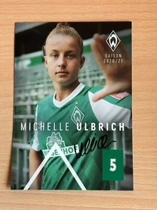 Michelle Ulbrich SV Werder Bremen Autogrammkarte original signiert #S19707 - Picture 1 of 1