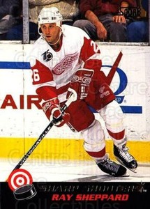 1992-93 Score Sharp Shooters Canadian #20 Ray Sheppard