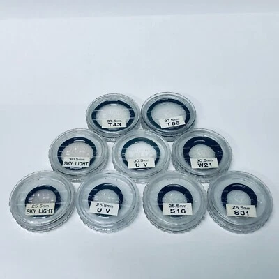 🍙Rare, Mint🍙Pentax Auto 110 Lens filter x 9 in Case from Japan - Image 1 of 4