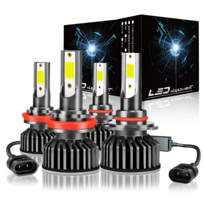 For TOYOTA AURION 2006-2014 9005 H11 LED Headlight Globes High Low Beam Bulbs - image 1 of 4