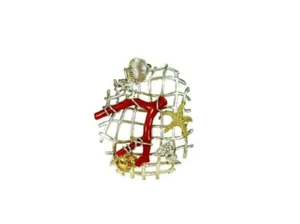 Pendant Made in Italy of 925 Silver Gemstone red coral Valentine's day P Gold - Picture 1 of 2