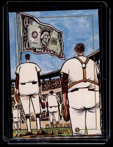 1995 Politics in Baseball almighty dollar the ballplayers pledge #P-3 odd ball