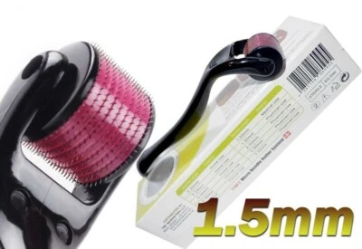 Derma Micro Skin Roller 1.5 毫米抗衰老、疤痕、痤疮TMT (540 针) — 第 1/4 张图片