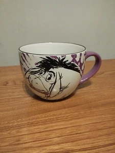 DISNEY STORE LARGE EEYORE MUG LILAC/PURPLE - Picture 1 of 5