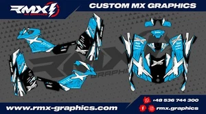 CAN AM Outlander 650-1000 R-XT XMR MAX 12-22 Calcomanías Gráficas Pegatinas Decoración RMX - Imagen 1 de 1