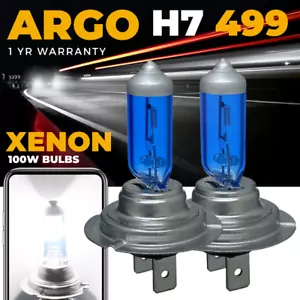 For Peugeot 206 1998-2006 Xenon White 100w Dipped Low Beam Hid Headlight Bulbs - Picture 1 of 13