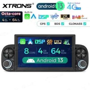 AUTORADIO ANDROID 13 4/64GB FIAT PANDA STEREO TOUCH 7" NAVIGATORE WIFI CARPLAY - Foto 1 di 6