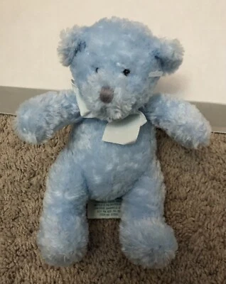 Russ Snooki Baby синий медведь маленький плюшевая погремушка мягкая игрушка милый - Изображение 1 из 4