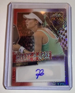 2024 Leaf Metal Pickleball Shake N Bake Parris Todd Red White Blue Auto 4/4 - Foto 1 di 2