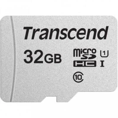 32GB MEMORY CARD TRANSCEND HIGH SPEED MICROSD CLASS 10 MICROSDHC for PHONES - Image 1 of 2