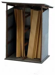 Sankei MP04-27 Diorama Option Kit Timber Storage1/150 Paper Craft - Picture 1 of 2