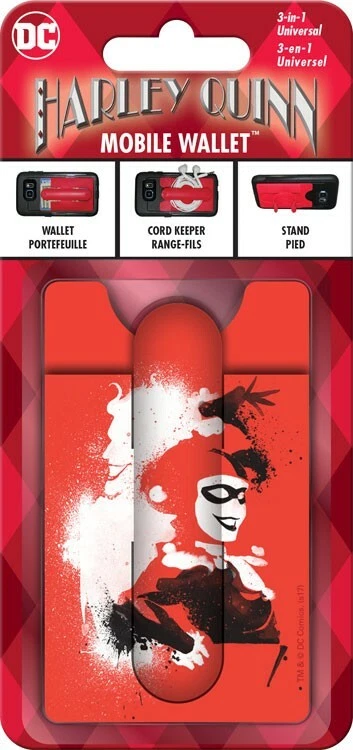 Harley Quinn Mobile Wallet 3'' x 6.5'' w - Image 1 of 1