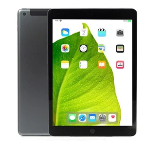 Apple iPad 7th Gen Space Gray 10.2" 32GB WiFi Cellular Tablet MW6W2LL/A A2200 B - Picture 1 of 8